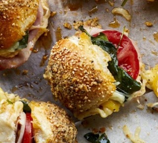 One Tray Ham Cheese Sliders