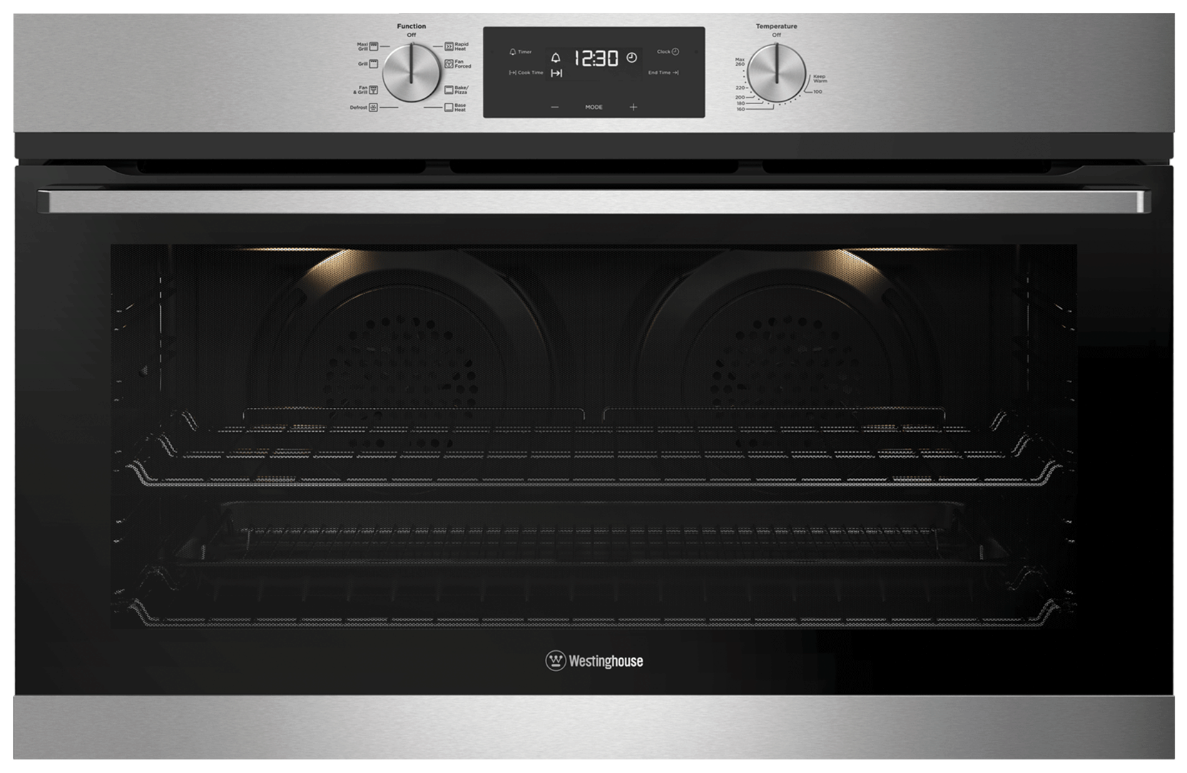 90cm multifunction 8 oven, stainless steel WVE915SC