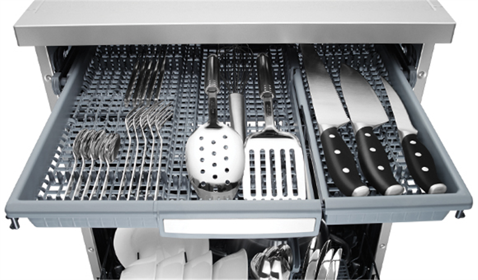 Stainless steel freestanding dishwasher WSF6608X Westinghouse