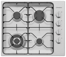 60cm 4 burner stainless steel gas cooktop