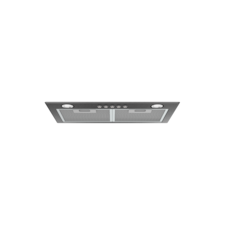 50cm integrated rangehood, dark stainless steel