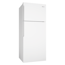 431L top freezer fridge - White