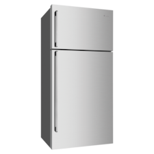 503L top freezer fridge - Stainless steel