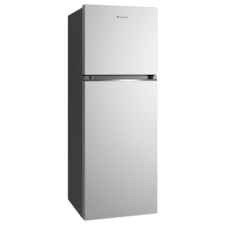 312L top freezer fridge - Arctic steel