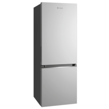 308L bottom freezer fridge - Arctic steel