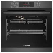 60cm multi-function 10 pyrolytic oven with AirFry, dark stainless steel