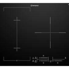 60cm 3 zone induction cooktop with BoilProtect