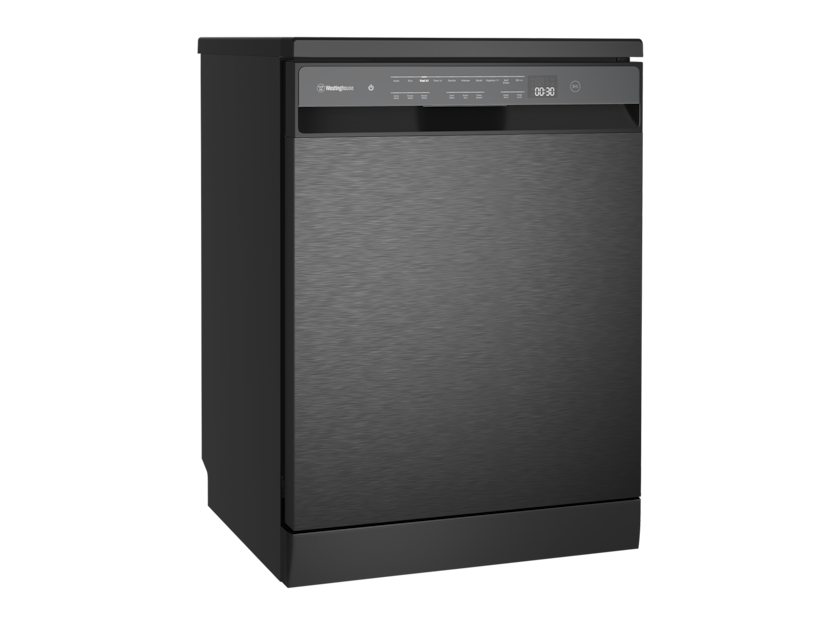 Westinghouse 60cm Dark Stainless Steel Freestanding Dishwasher WSF6608KXC