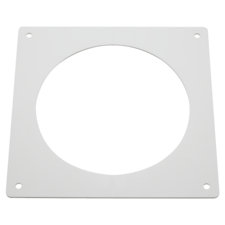 Ceiling flange to suit 125mm round flue ducting