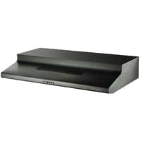 90cm Fixed Rangehood black