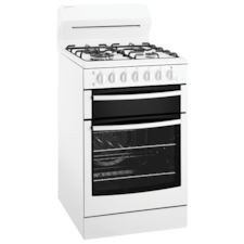 White 54cm Freestanding cooker